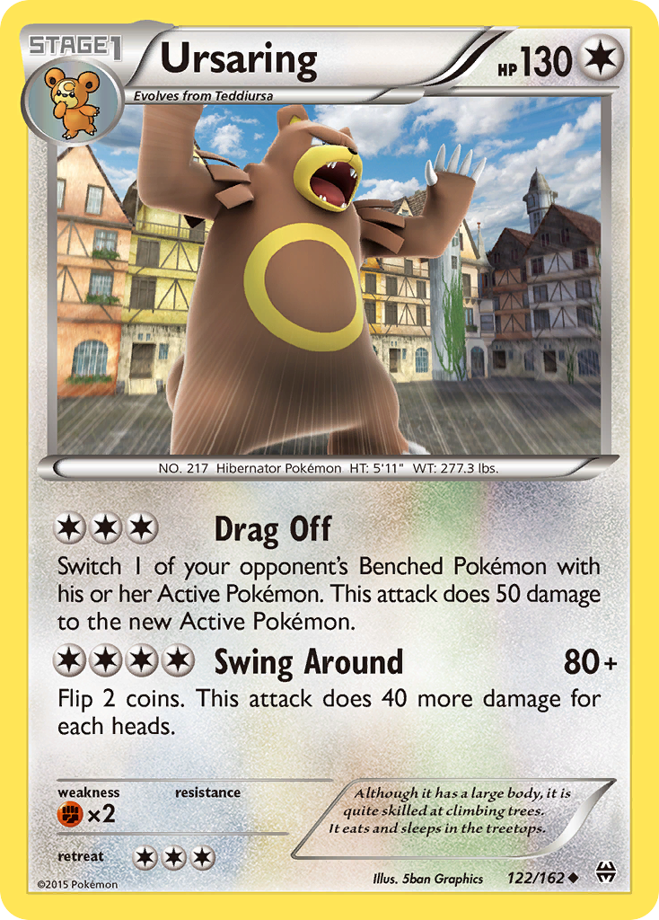 Ursaring (122/162) [XY: BREAKthrough] | Rock City Comics