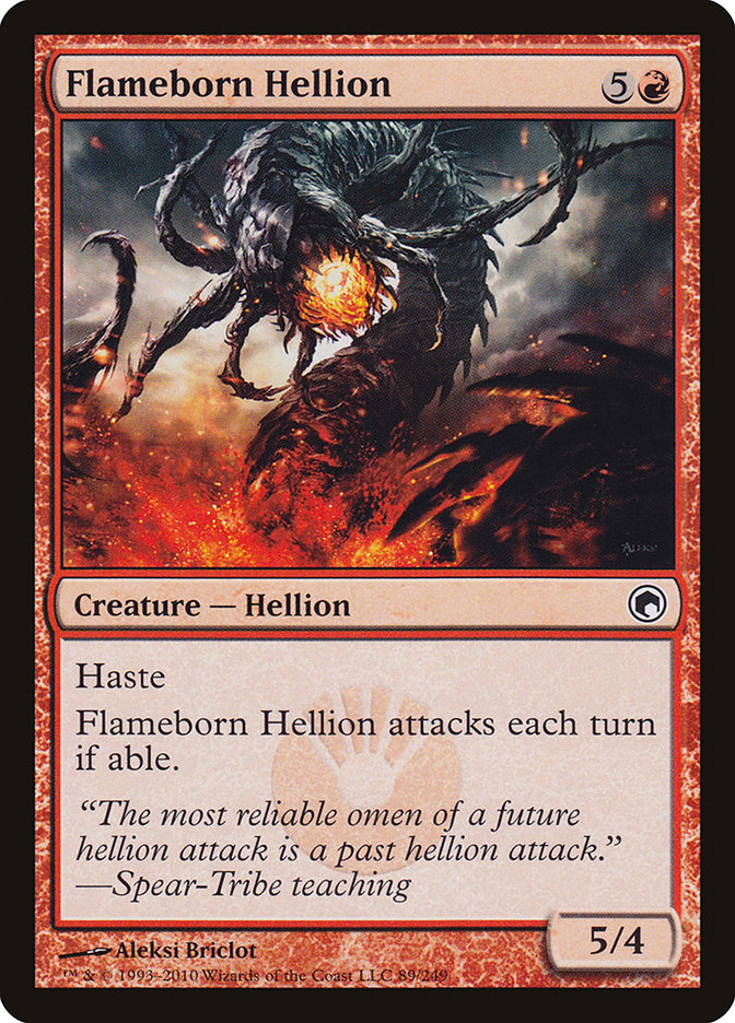 Flameborn Hellion [Scars of Mirrodin] | Rock City Comics