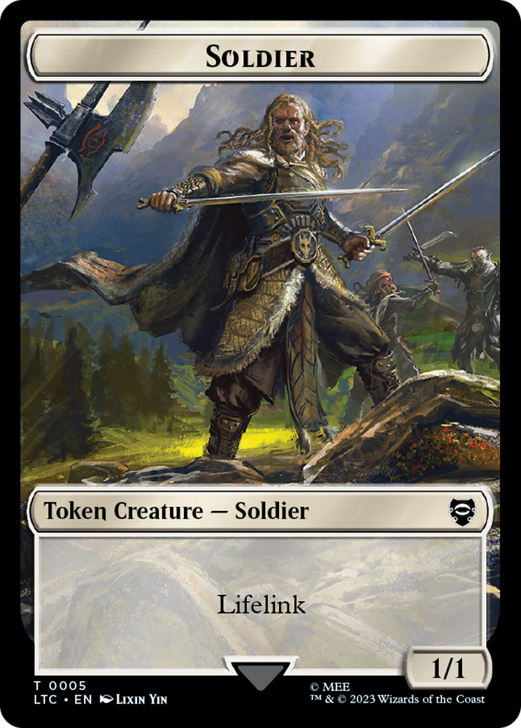 Soldier // Food Token [The Lord of the Rings: Tales of Middle-Earth Commander Tokens] | Rock City Comics