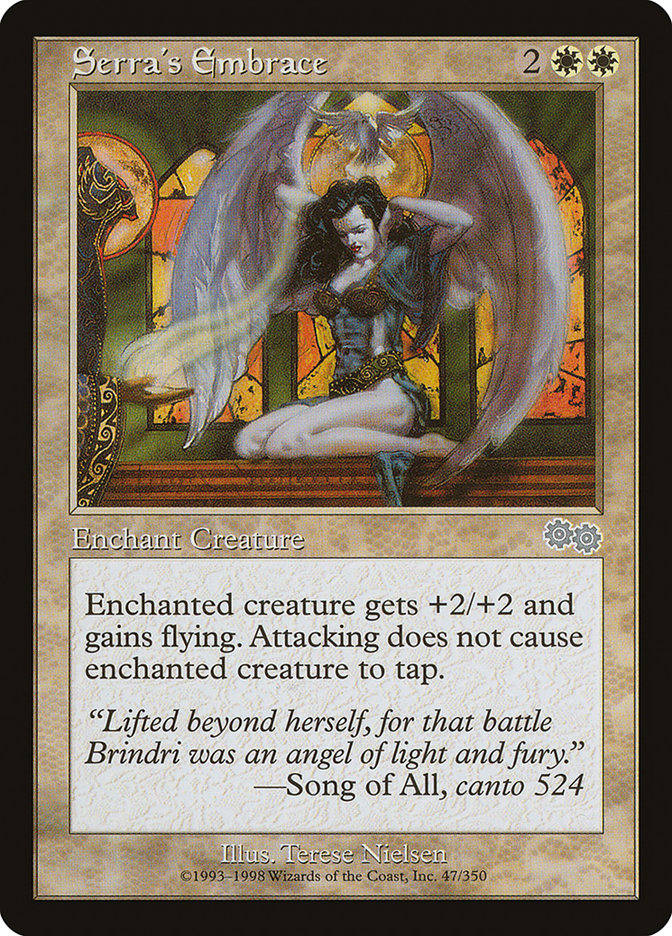 Serra's Embrace [Urza's Saga] | Rock City Comics