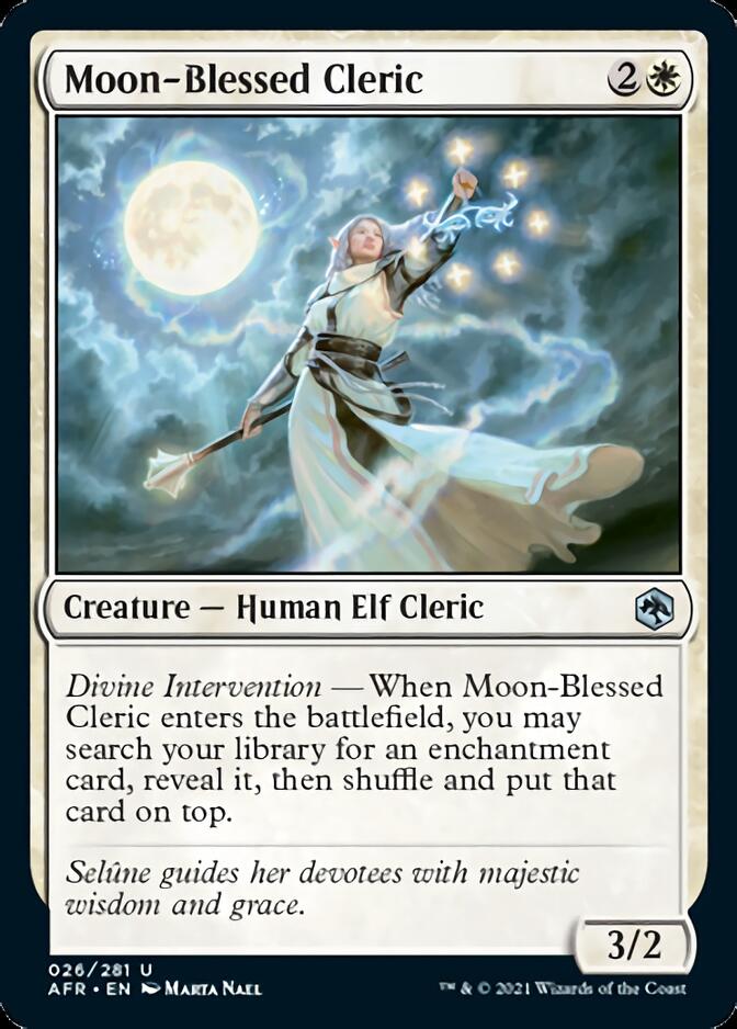 Moon-Blessed Cleric [Dungeons & Dragons: Adventures in the Forgotten Realms] | Rock City Comics