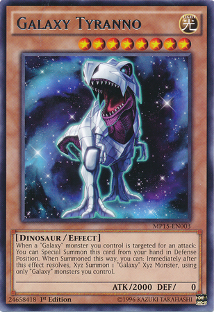 Galaxy Tyranno [MP15-EN003] Rare | Rock City Comics