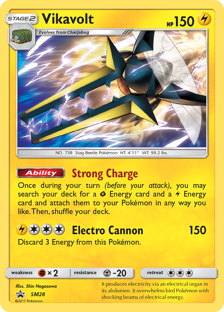 Vikavolt (SM28) [Sun & Moon: Black Star Promos] | Rock City Comics