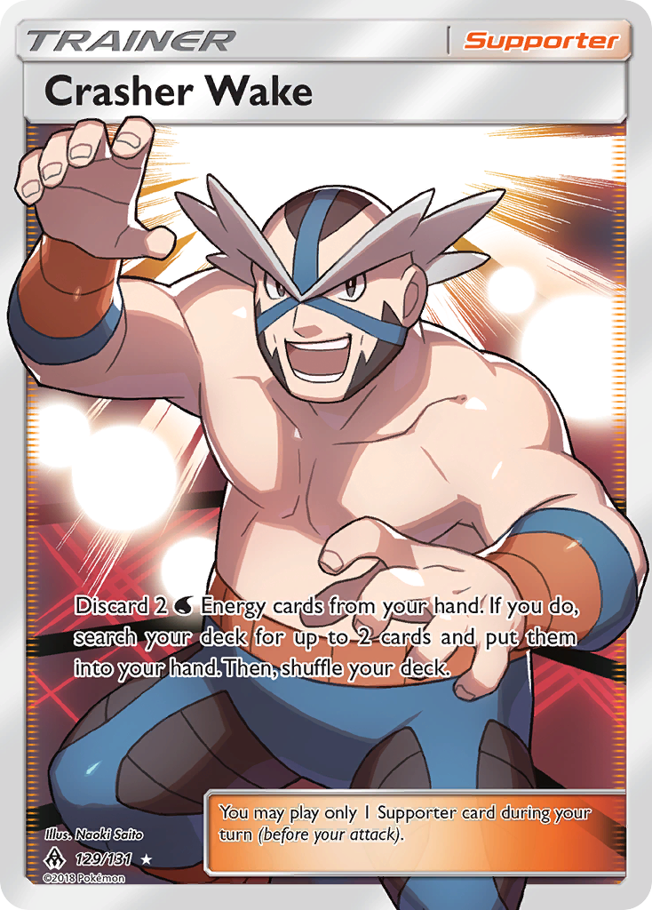 Crasher Wake (129/131) [Sun & Moon: Forbidden Light] | Rock City Comics