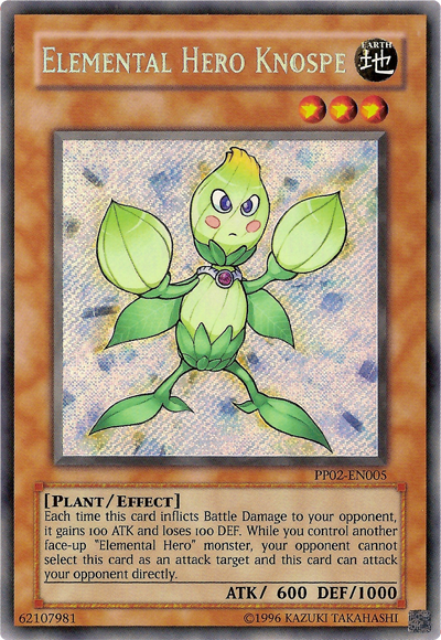 Elemental Hero Knospe [PP02-EN005] Secret Rare | Rock City Comics