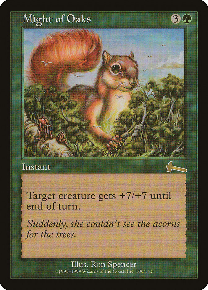 Might of Oaks [Urza's Legacy] | Rock City Comics