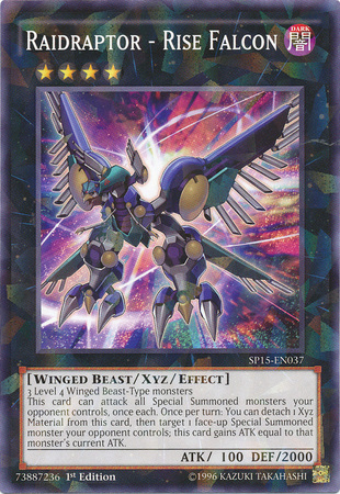 Raidraptor - Rise Falcon [SP15-EN037] Shatterfoil Rare | Rock City Comics