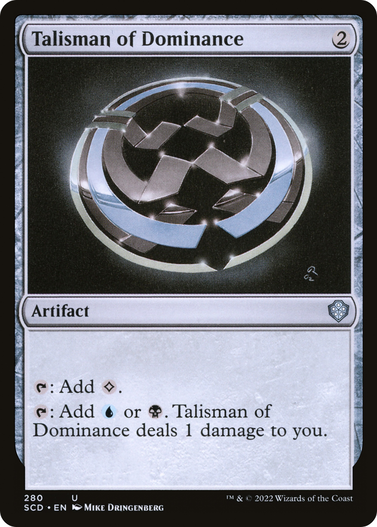 Talisman of Dominance [Starter Commander Decks] | Rock City Comics