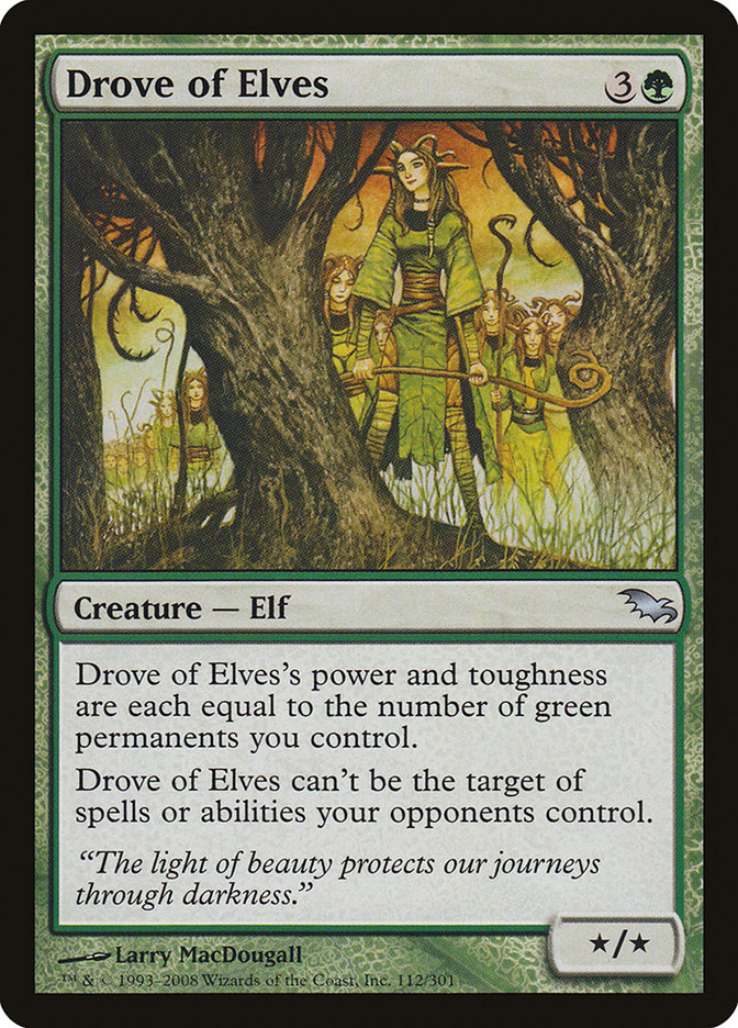 Drove of Elves [Shadowmoor] | Rock City Comics