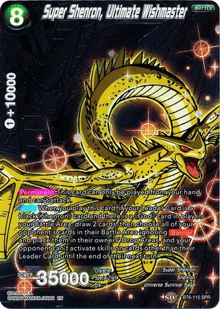 Super Shenron, Ultimate Wishmaster (SPR) [BT6-115_SPR] | Rock City Comics