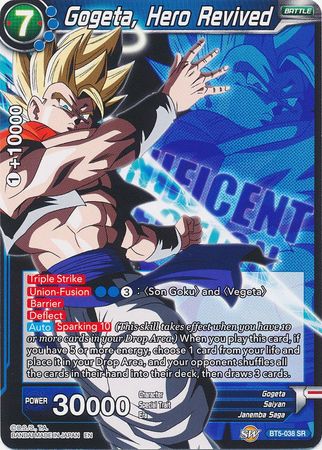 Gogeta, Hero Revived [BT5-038] | Rock City Comics