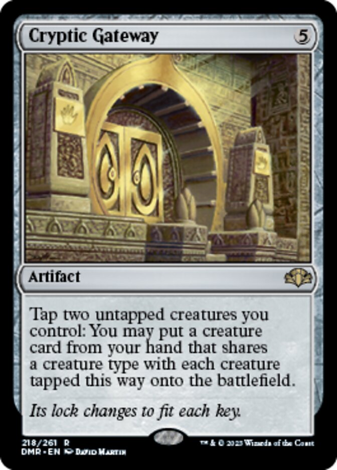 Cryptic Gateway [Dominaria Remastered] | Rock City Comics