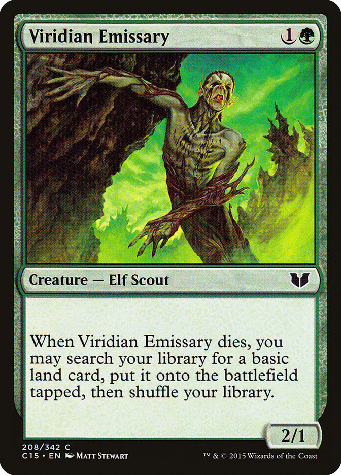 Viridian Emissary [Commander 2015] | Rock City Comics