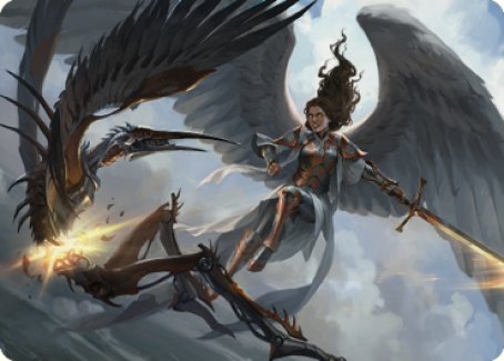 Destroy Evil Art Card [Dominaria United Art Series] | Rock City Comics