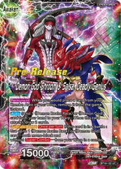 Shroom & Salsa // Demon God Shroom & Salsa, Deadly Genius (BT18-122) [Dawn of the Z-Legends Prerelease Promos] | Rock City Comics