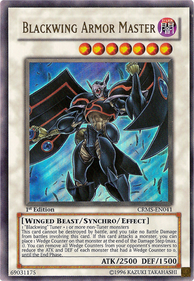 Blackwing Armor Master [CRMS-EN041] Ultra Rare | Rock City Comics