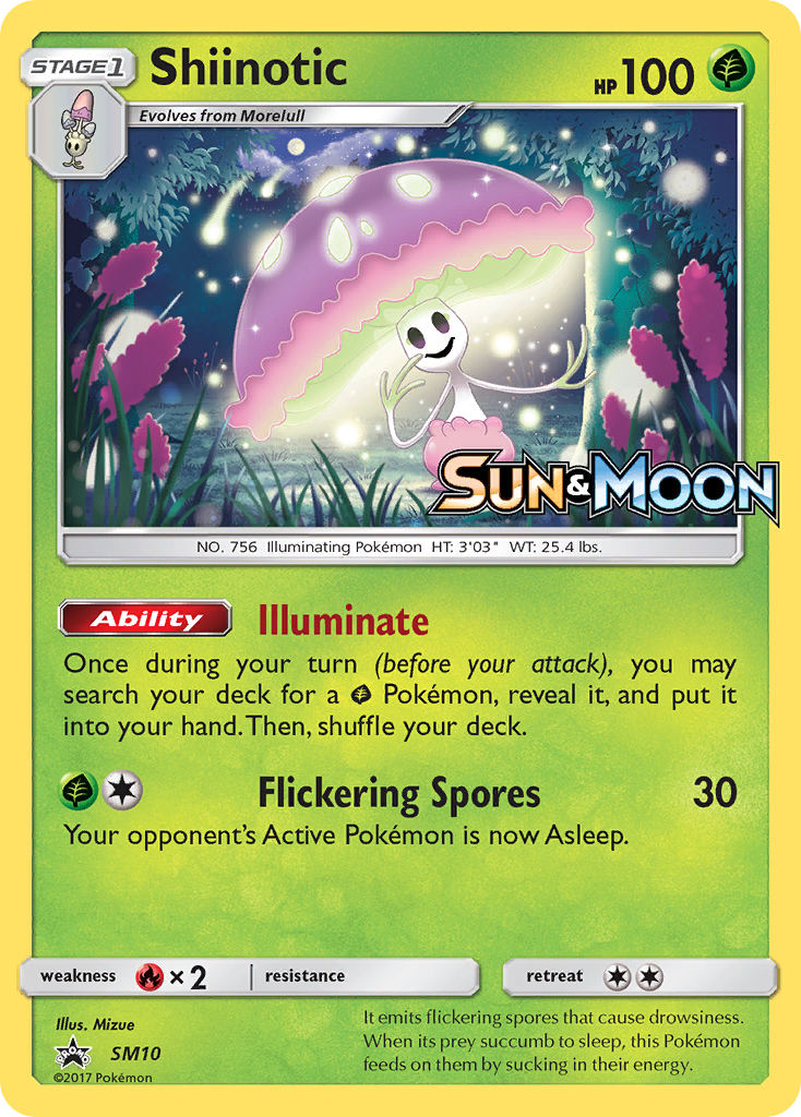 Shiinotic (SM10) [Sun & Moon: Black Star Promos] | Rock City Comics