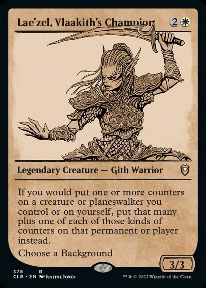 Lae'zel, Vlaakith's Champion (Showcase) [Commander Legends: Battle for Baldur's Gate] | Rock City Comics