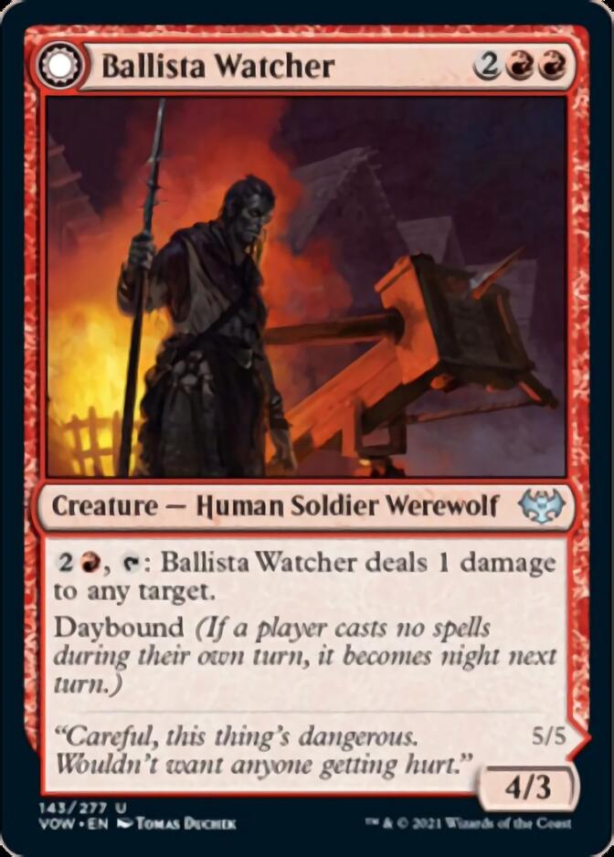 Ballista Watcher // Ballista Wielder [Innistrad: Crimson Vow] | Rock City Comics