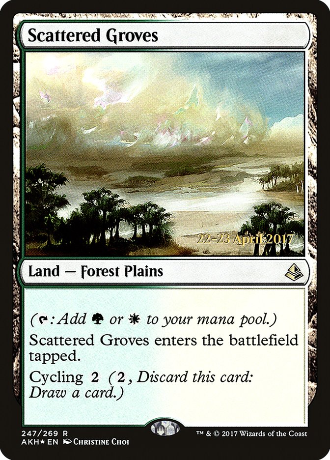 Scattered Groves  [Amonkhet Prerelease Promos] | Rock City Comics