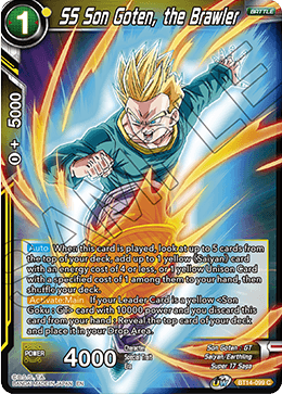 SS Son Goten, the Brawler (BT14-099) [Cross Spirits] | Rock City Comics