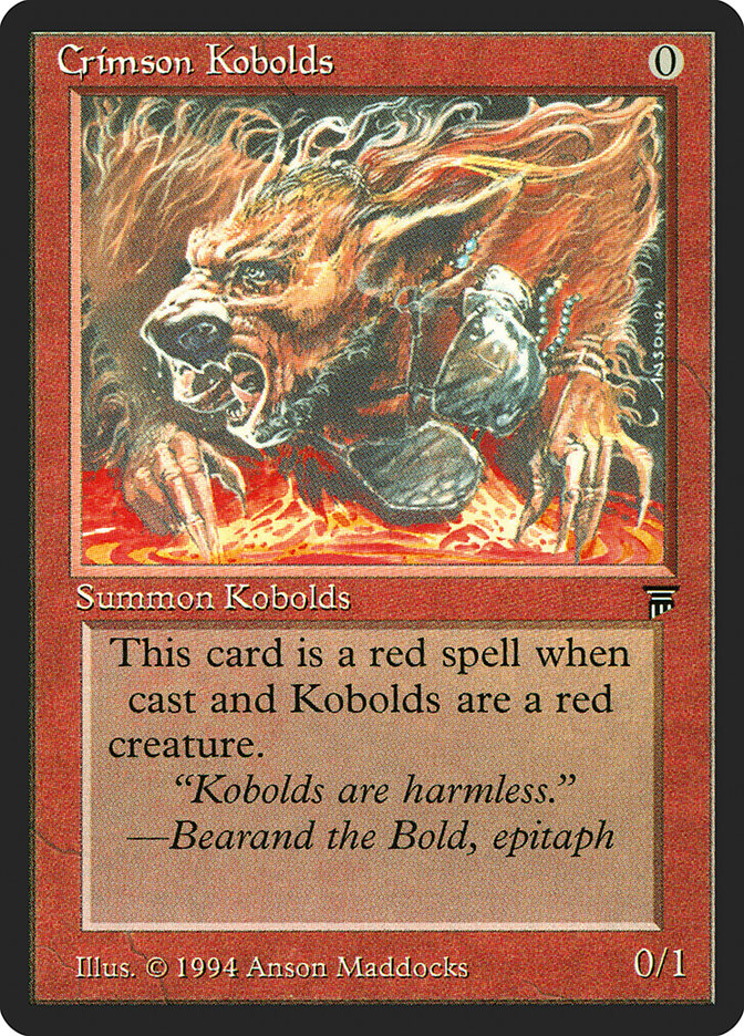 Crimson Kobolds [Legends] | Rock City Comics