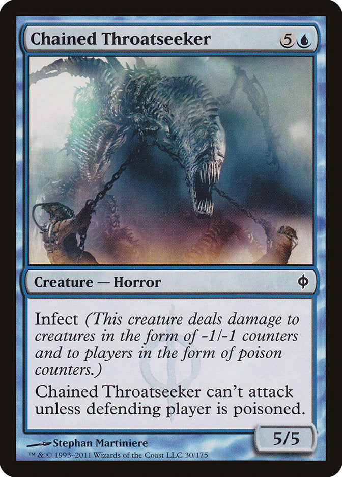 Chained Throatseeker [New Phyrexia] | Rock City Comics