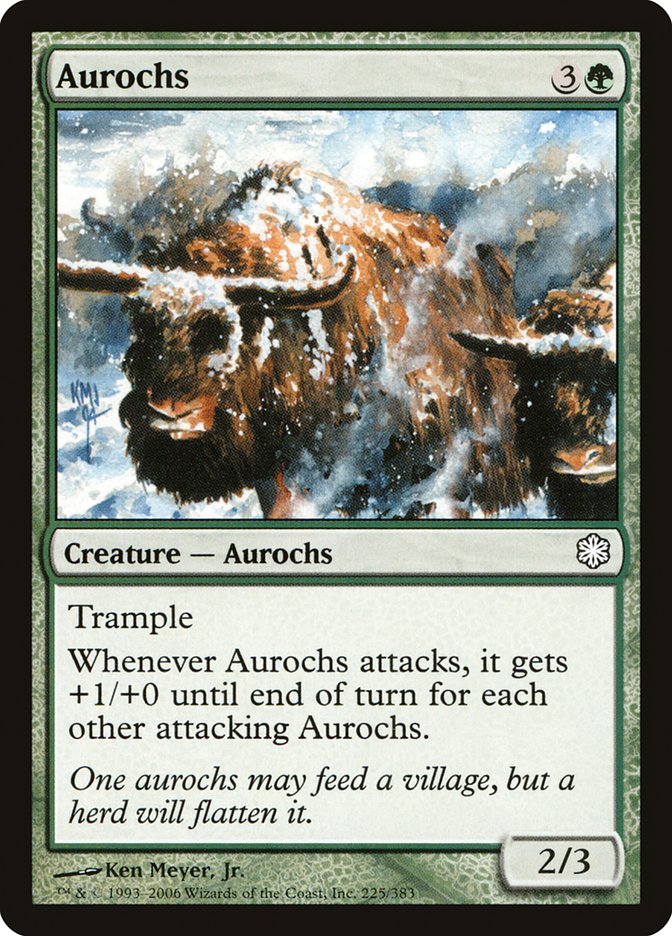 Aurochs [Coldsnap Theme Decks] | Rock City Comics