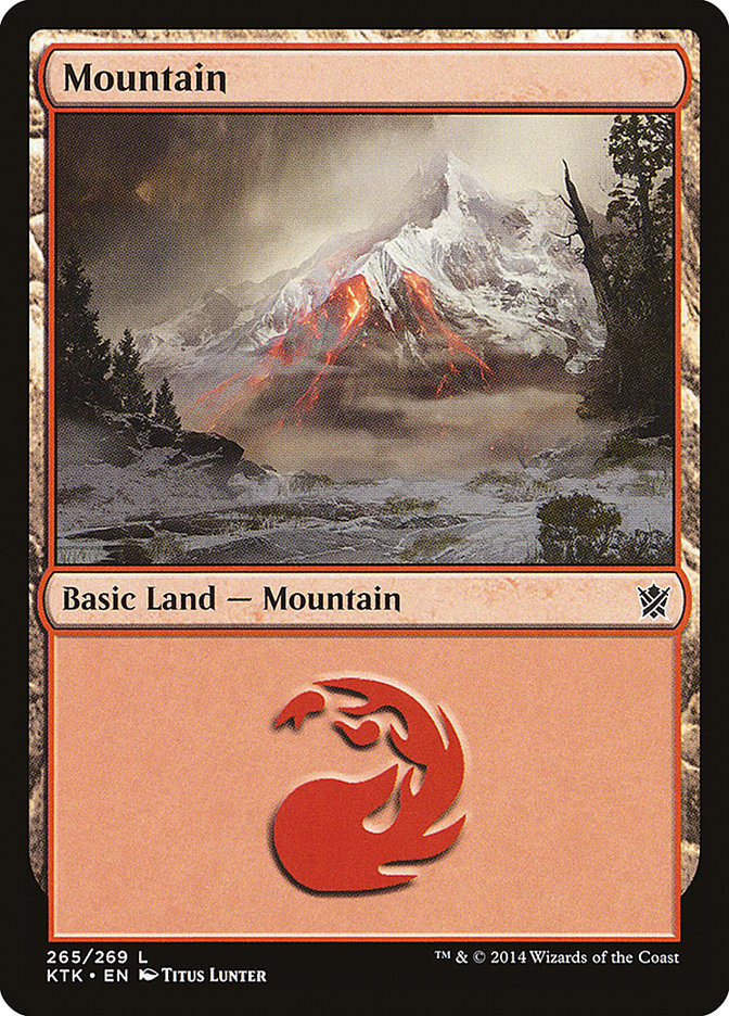 Mountain (265) [Khans of Tarkir] | Rock City Comics