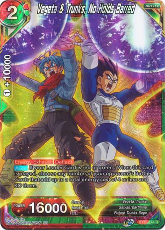 Vegeta & Trunks, No Holds Barred [BT10-144] | Rock City Comics