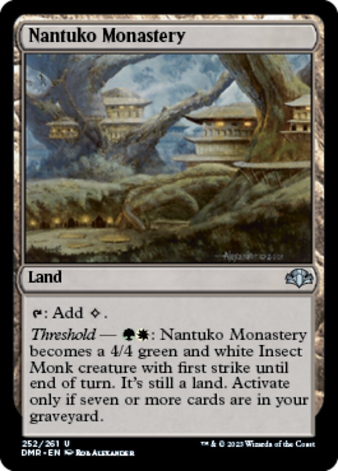 Nantuko Monastery [Dominaria Remastered] | Rock City Comics