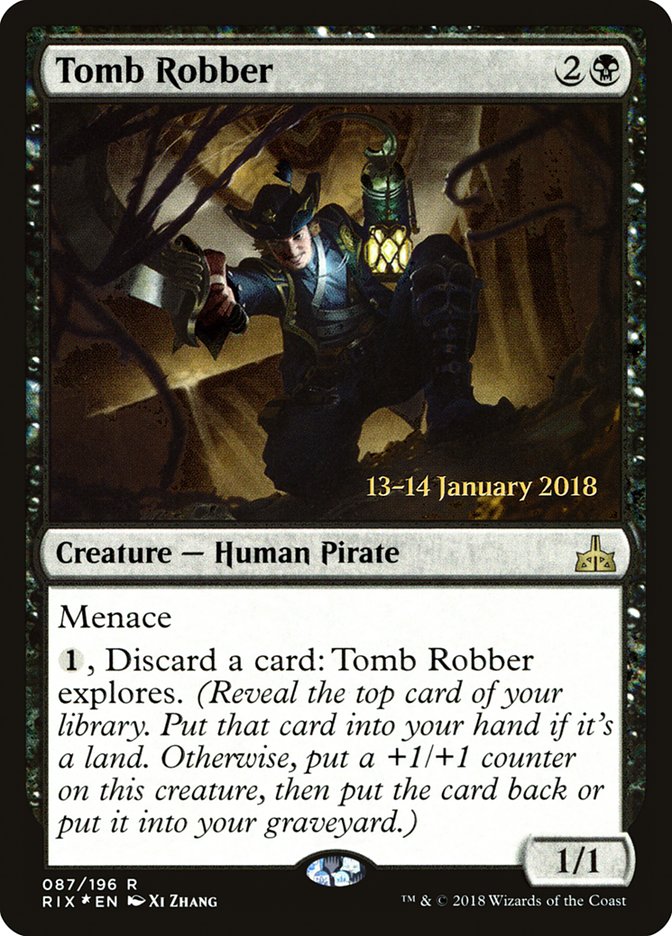 Tomb Robber [Rivals of Ixalan Prerelease Promos] | Rock City Comics