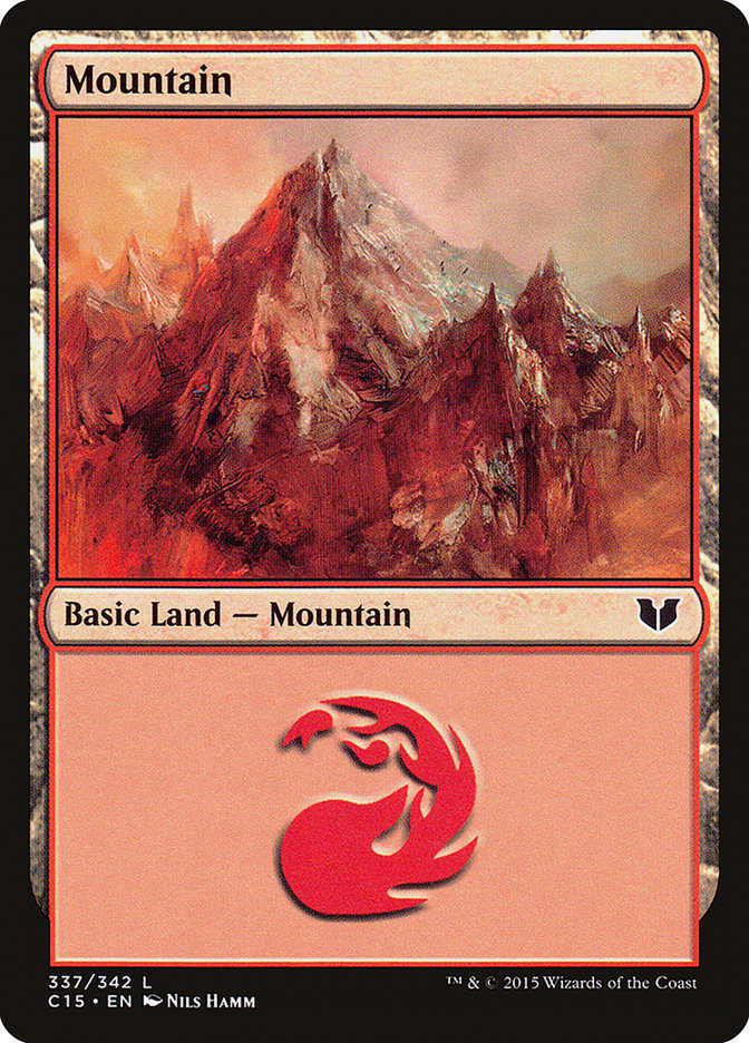 Mountain (337) [Commander 2015] | Rock City Comics