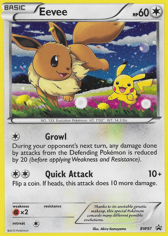 Eevee (BW97) [Black & White: Black Star Promos] | Rock City Comics