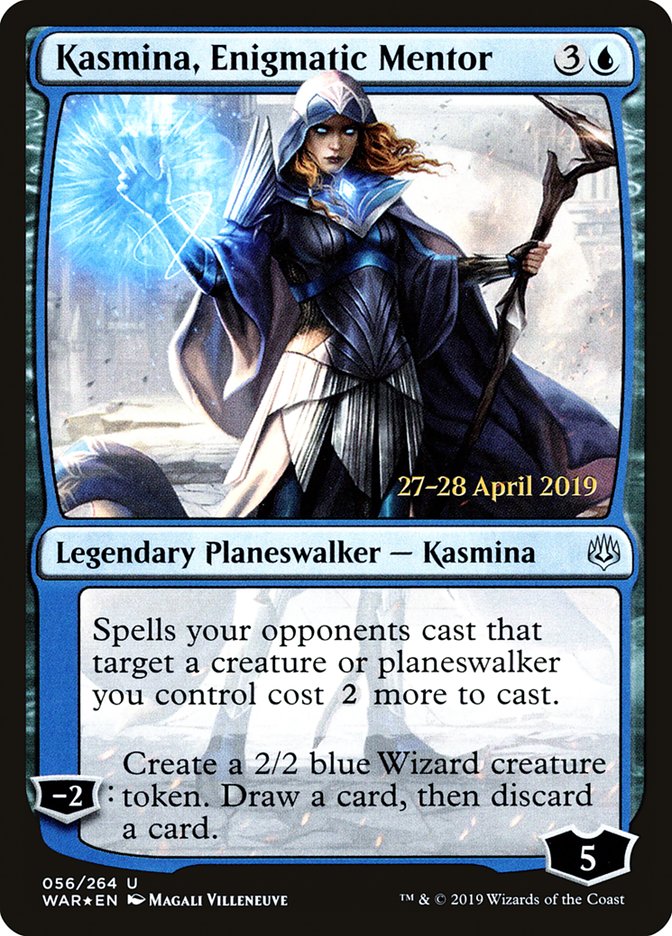 Kasmina, Enigmatic Mentor  [War of the Spark Prerelease Promos] | Rock City Comics