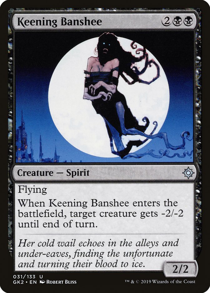 Keening Banshee [Ravnica Allegiance Guild Kit] | Rock City Comics