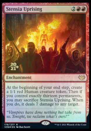 Stensia Uprising [Innistrad: Crimson Vow Prerelease Promos] | Rock City Comics