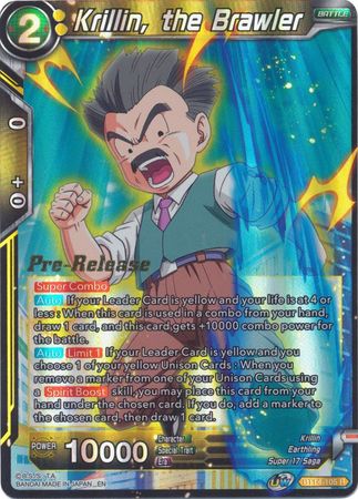 Krillin, the Brawler (BT14-105) [Cross Spirits Prerelease Promos] | Rock City Comics