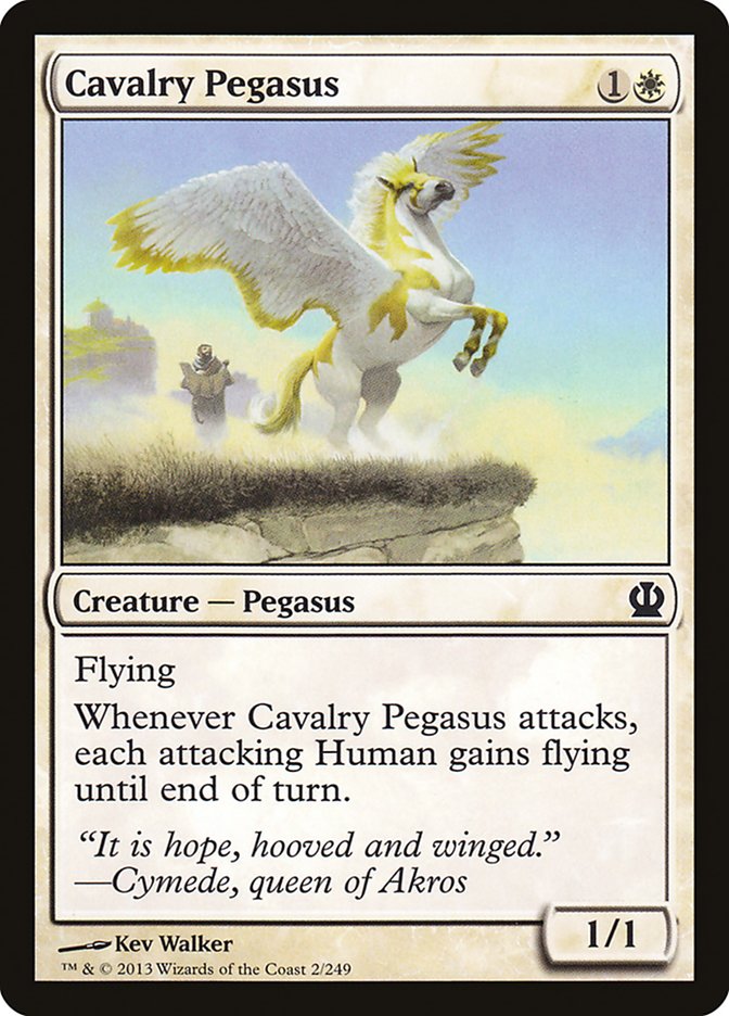 Cavalry Pegasus [Theros] | Rock City Comics