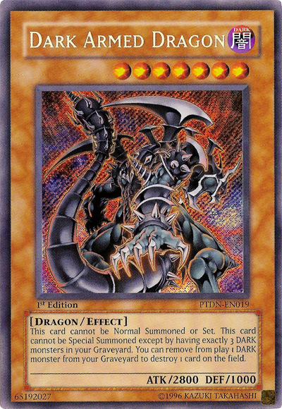 Dark Armed Dragon [PTDN-EN019] Secret Rare | Rock City Comics