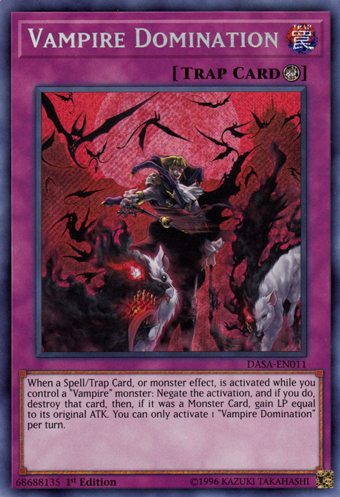 Vampire Domination [DASA-EN011] Secret Rare | Rock City Comics