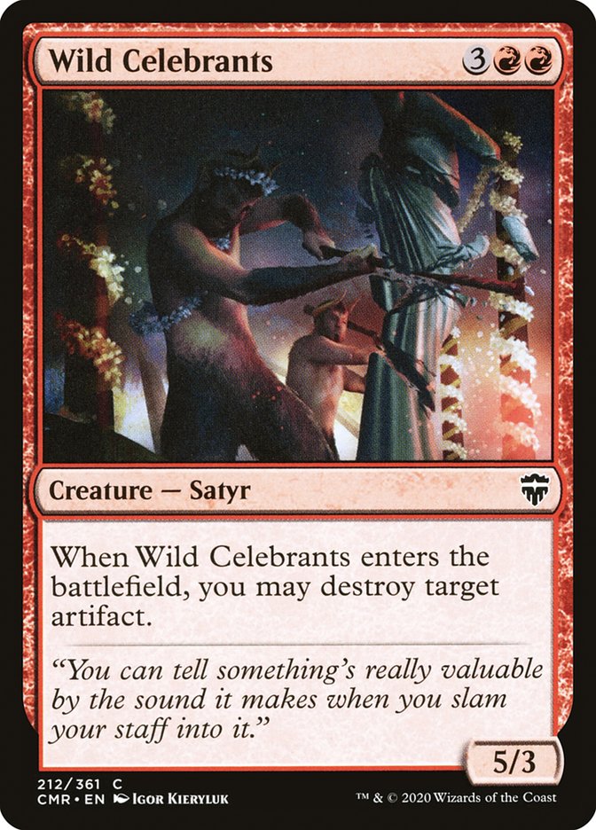 Wild Celebrants [Commander Legends] | Rock City Comics