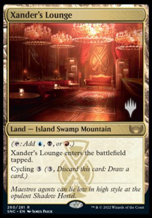 Xander's Lounge (Promo Pack) [Streets of New Capenna Promos] | Rock City Comics