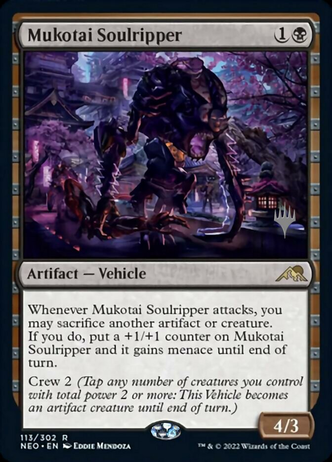 Mukotai Soulripper (Promo Pack) [Kamigawa: Neon Dynasty Promos] | Rock City Comics