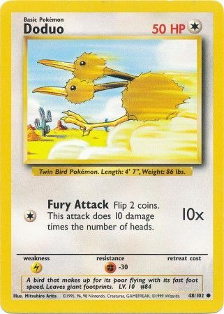 Doduo (48/102) [Base Set Unlimited] | Rock City Comics