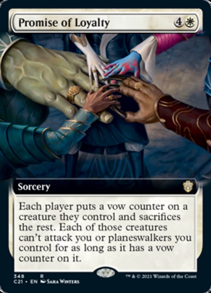 Promise of Loyalty (Extended) [Commander 2021] | Rock City Comics