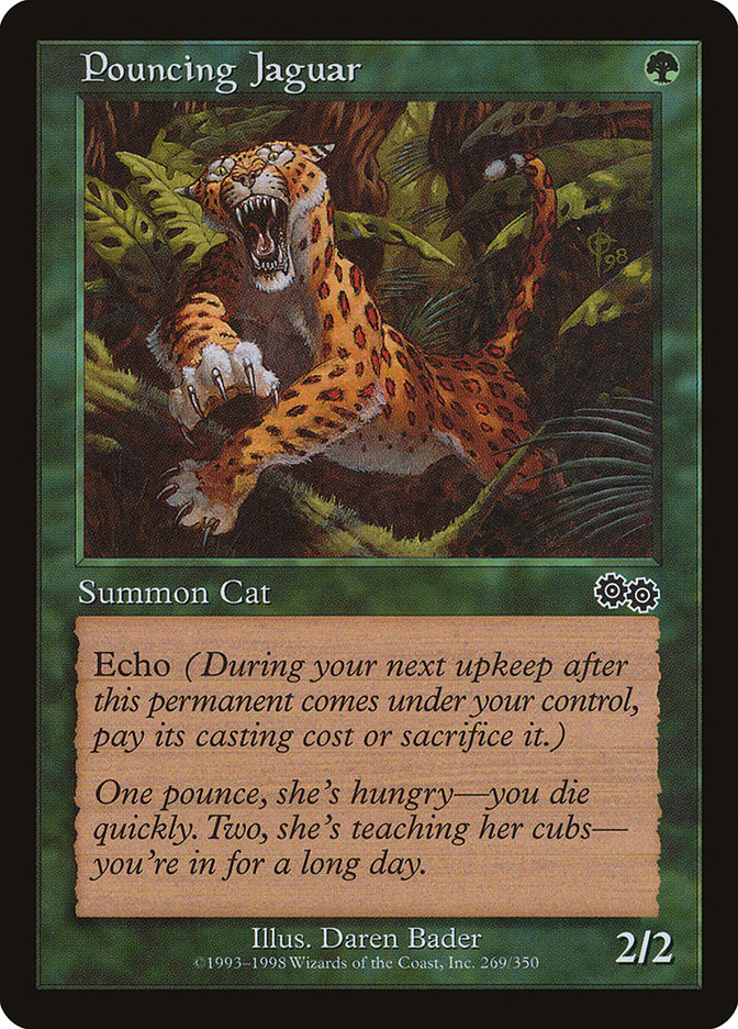 Pouncing Jaguar [Urza's Saga] | Rock City Comics