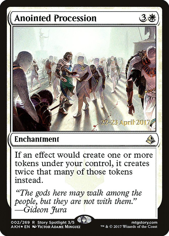 Anointed Procession  [Amonkhet Prerelease Promos] | Rock City Comics