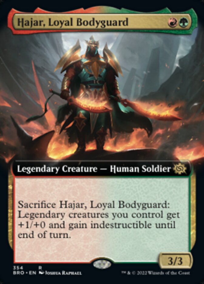 Hajar, Loyal Bodyguard (Extended Art) [The Brothers' War] | Rock City Comics