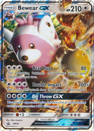 Bewear GX (SM34) (Jumbo Card) [Sun & Moon: Black Star Promos] | Rock City Comics